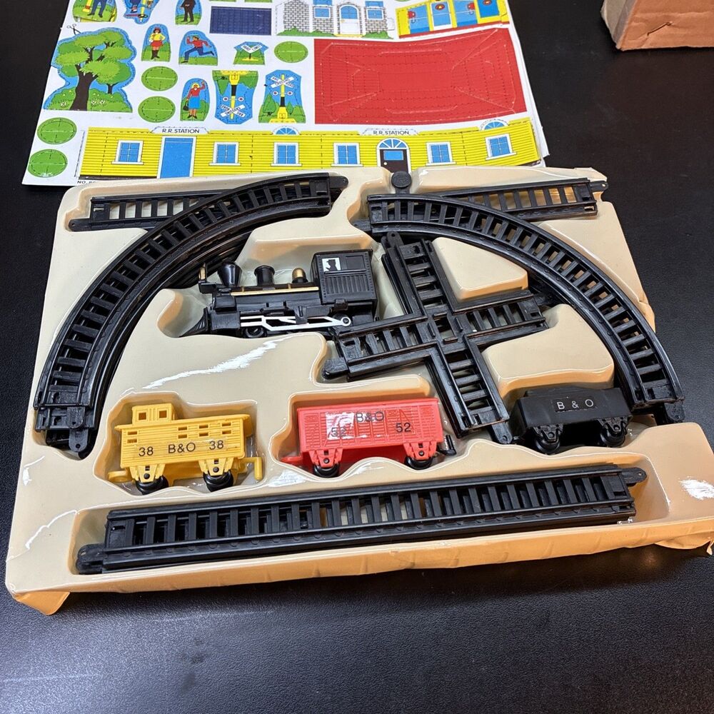 VINTAGE B&O TRAIN SET LIBERTY EXPRESS BATTERY OPERATED railroad - Picture 4 of 9